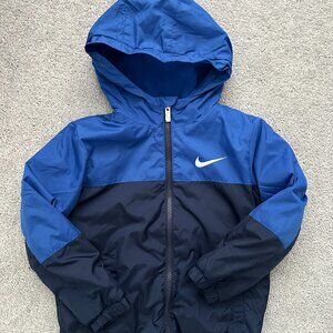 Kids' Just Do It Fleece Lined Windrunner Jacket